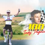 Tadej Pogačar shining at TDF 2025 stage 4