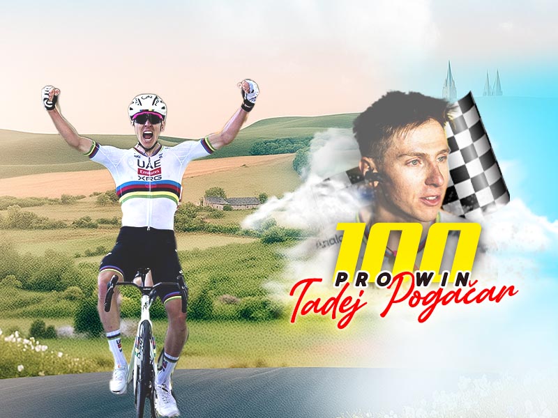 Tadej Pogačar shining at TDF 2025 stage 4