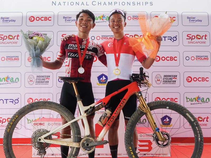 Riyadh Hakim at the 2025 National MTB Championship