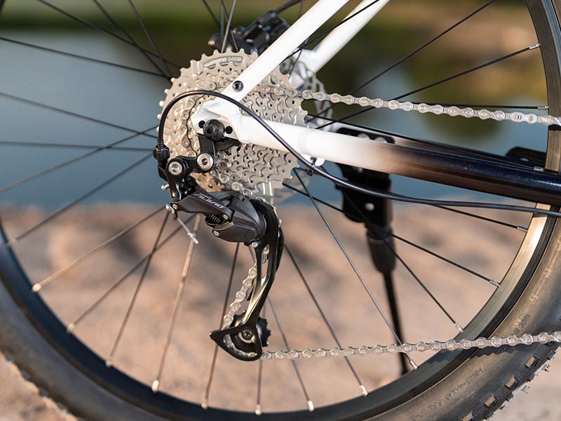 Drivetrain Shimano 1x9-speed sepeda gunung Polygon Indonesia Bisa