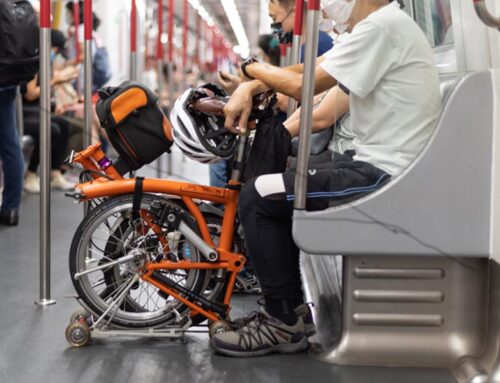 Guide to Take a Foldable Bike in MRT Singapore