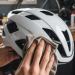 Bike helmet routine treatment