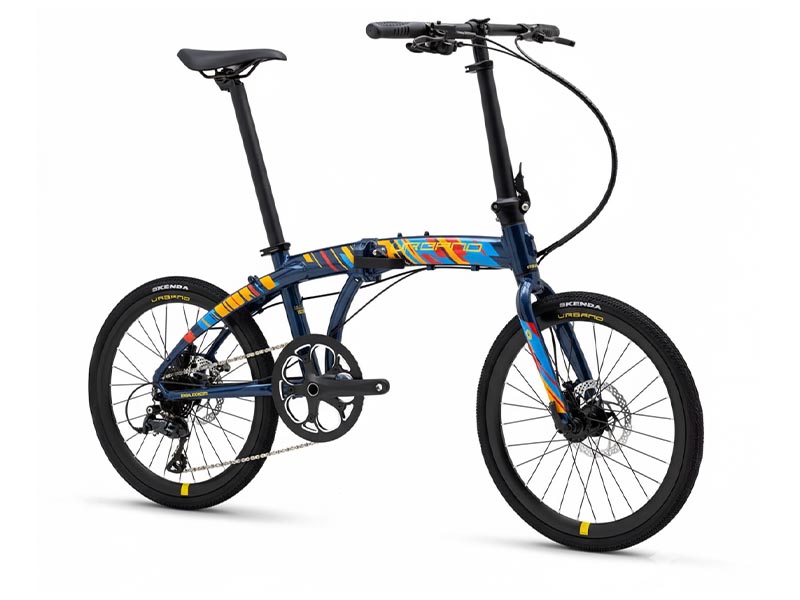 The Polygon Urbano 5 Malaysia Special Edition folding bike