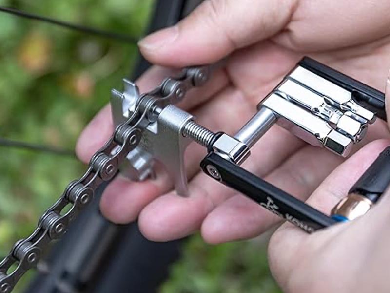 A multitool & a chain breaker can save you if your chain snaps