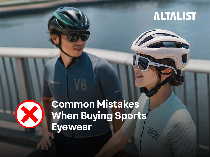 Common mistakes when buying sports eyewear