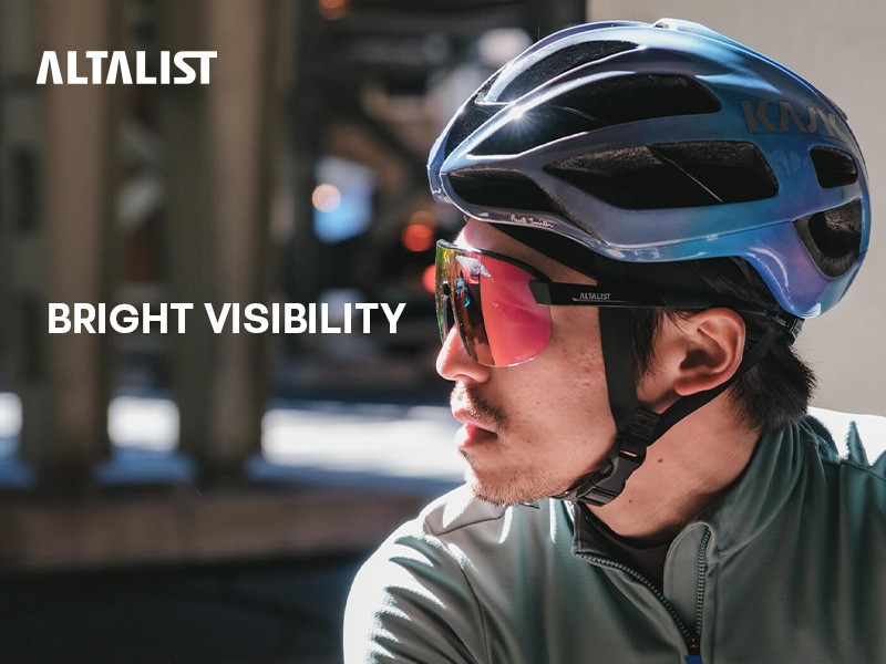 KISOU ATR Sunglasses provide extra visibility