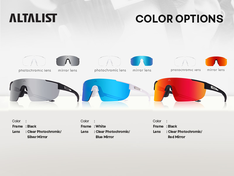Altalist KAKU SP4 sunglasses color options Altalist KAKU SP4 sunglasses color options