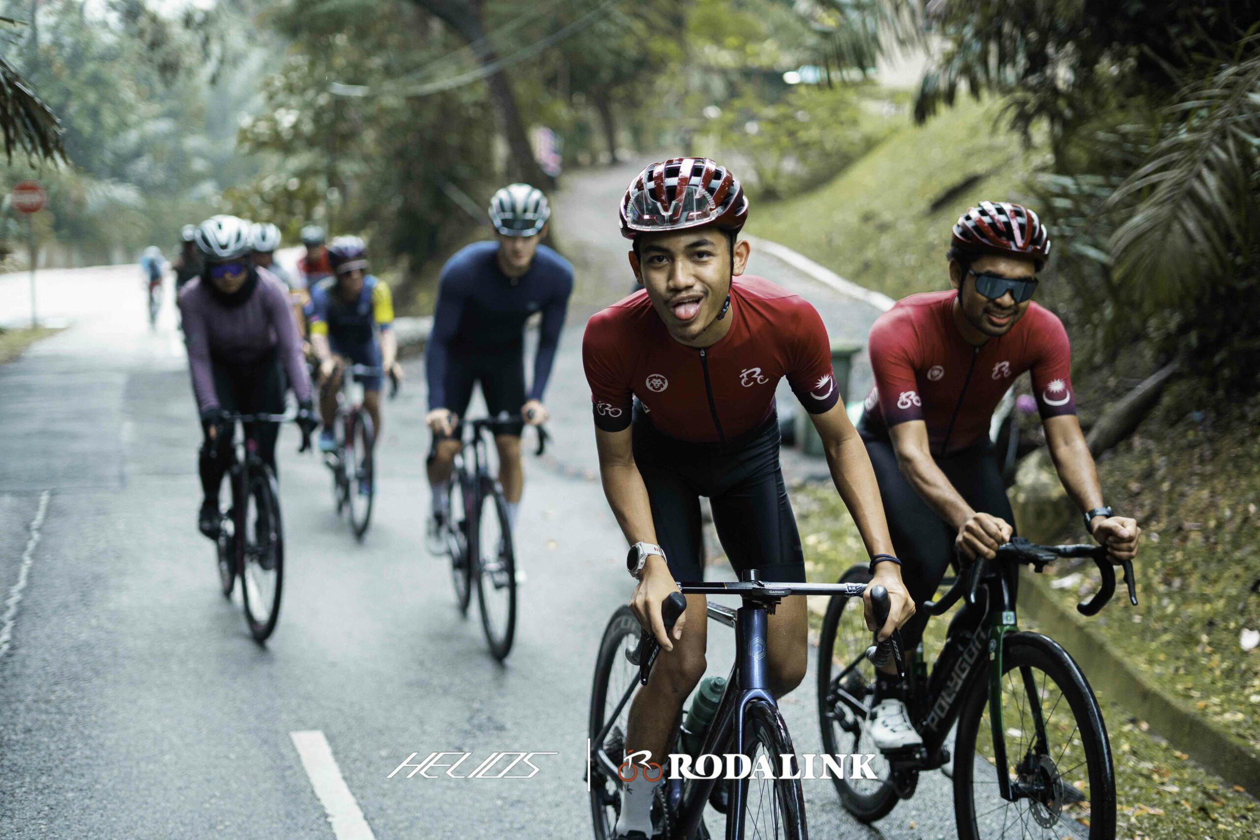 A smile from the participants showing how fun the ride was