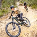Kids mountain bike training